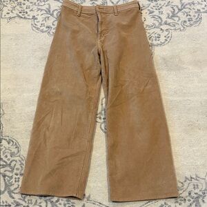 Women’s Universal Thread tan Corduroy sailor wide leg Pants size 8